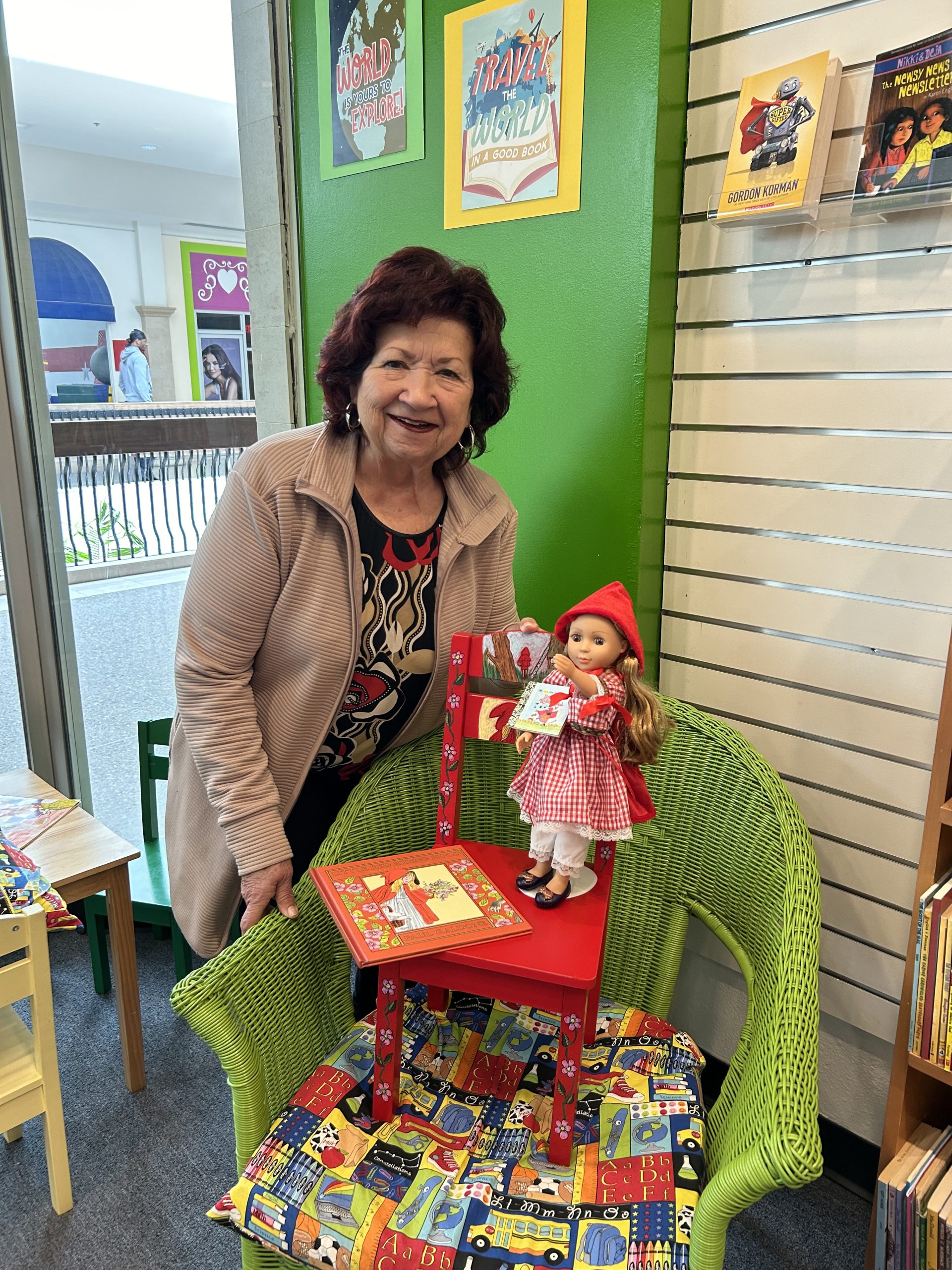 Painted Chair Raffle Winner